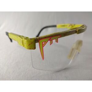 Pit Viper The Party in the Front Sunglasses P4RTYV1S1ON Lime Green Splatter